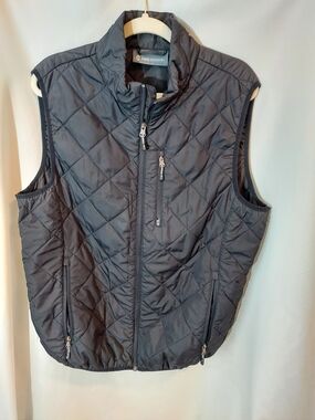 Free Country Men's Trail Creek Quilted Puffer Vest Black Size XL